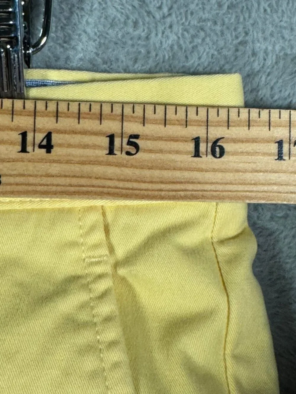 Polo Ralph Lauren Pants Mens 32x32 Yellow Bedford Flat Front Chino Stretch